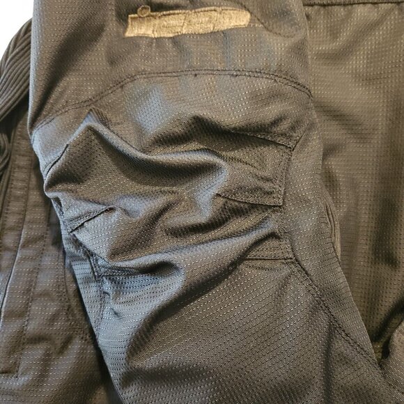 Icon Motorcycle Merc Jacket Womens XL Black Armored Padded Midweight Sturgis - Picture 9 of 16